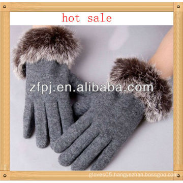 Winter Warm Gloves Fur wool gloves